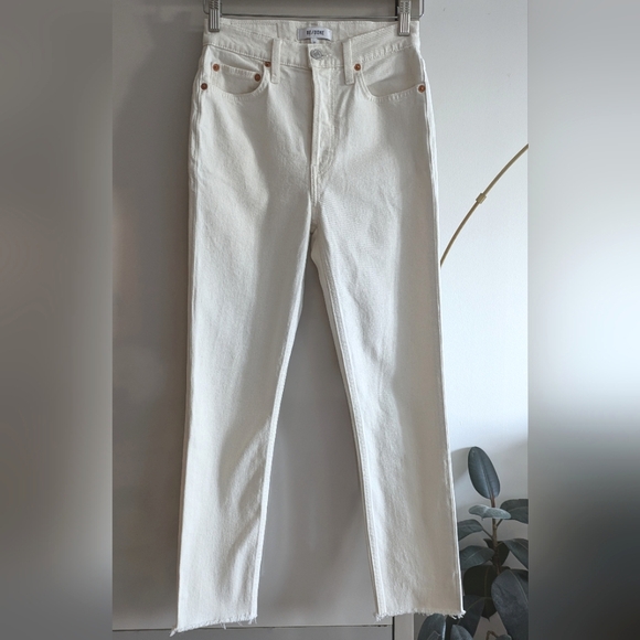 Re/Done 90s High Rise Ankle Crop Jean - Picture 9 of 12